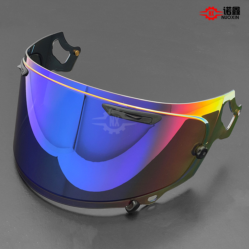 Lente antivaho fotocromática para casco ARAI RX7X/XD/NE0/VX/GX — apta para día y noche, película plana de competición