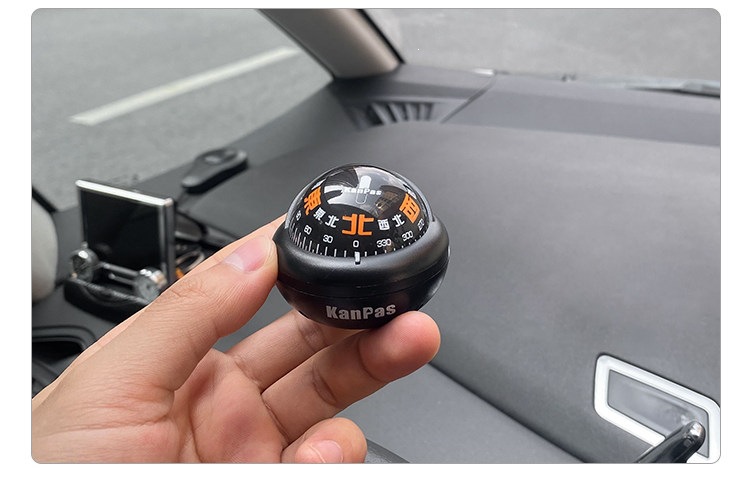 Suitable for Kanpas, a high-precision, luminous, car-mounted compass for driving