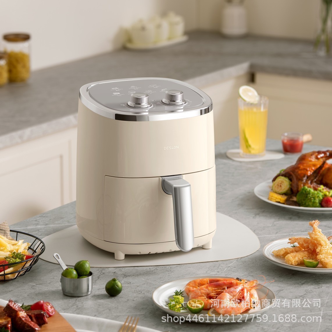 Deseland Ddq-Jk012 Electric Oven Large Capacity Multi-Functional Baking Barbecue Air Fryer Ddq-Jk018