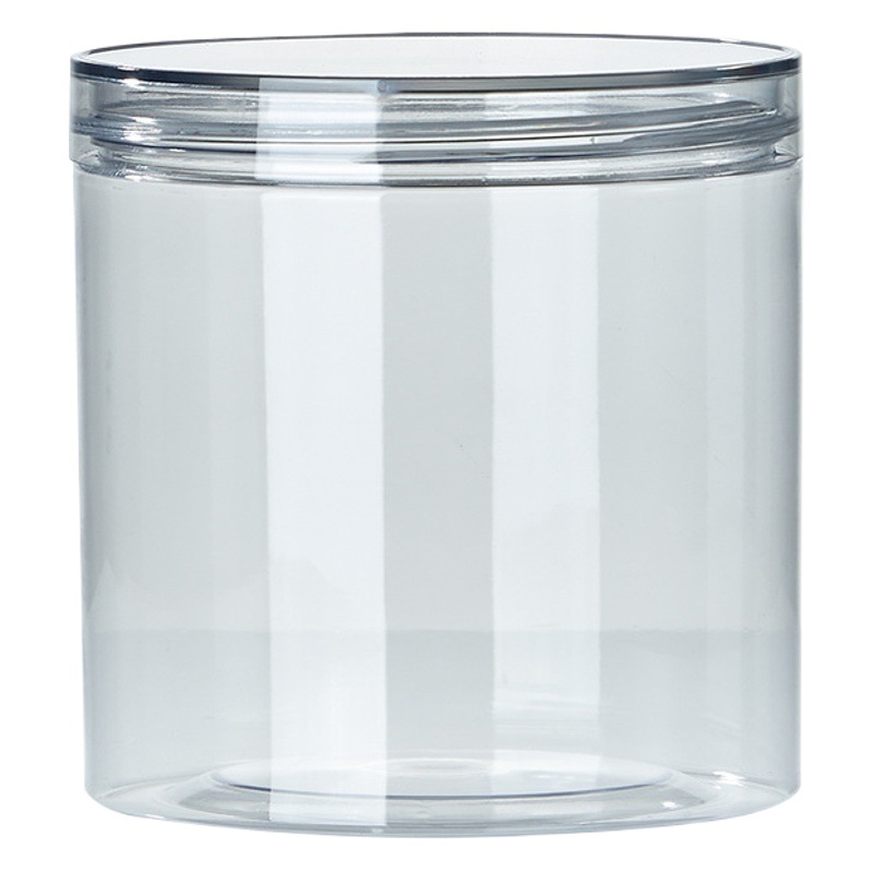 Latas vacías con tapa de grado alimenticio botella de plástico fruta seca miel botella de boca ancha botella de té de leche al por mayor image 1