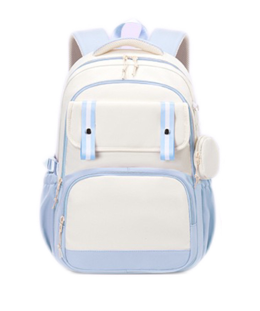 Mochila escolar estilo ins campus mochila para estudiantes de secundaria y preparatoria nuevos hombres y mujeres versión coreana de Harajuku estilo casual tendencia mochila