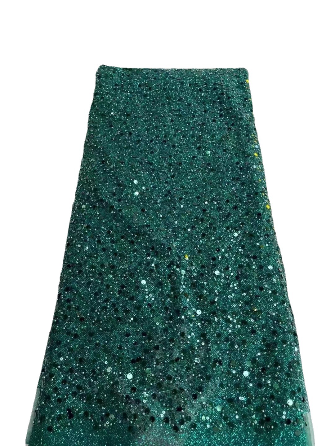 En stock 3mm cuentas de oro lentejuelas tela vestido de boda bolsa de ropa para niños cheongsam moda DIY tela JX2638