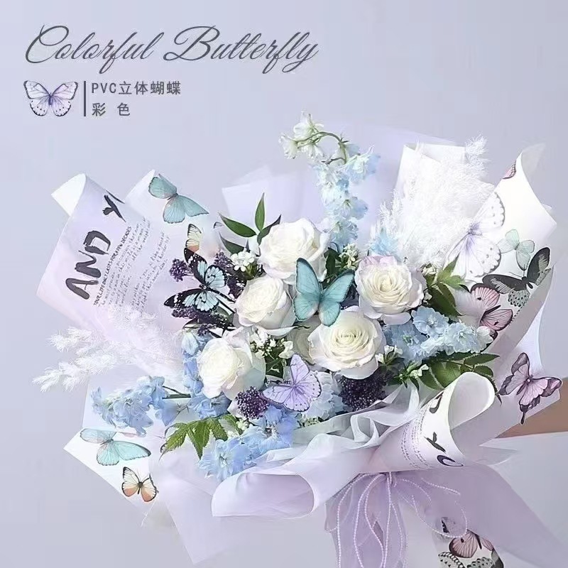 3D Stereo Artificial Colorful Butterfly Sticker Wall Painting Butterfly Wall Sticker Creative Room Decoration Background Wall Accessories 4