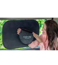 Cross-Border Car Sun Visor Universal Super Sticky Adsorption Car Window Sunshade Baby Curtain Side Shield Car Sunshade