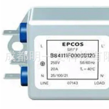 B84112G0000B060/EPCOS/ 电源线滤波器 6A 250volts/现货全新