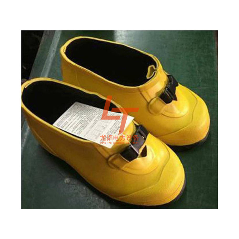 10kV绝缘套鞋绝缘防护套鞋高压绝缘套橡胶防护短靴套鞋