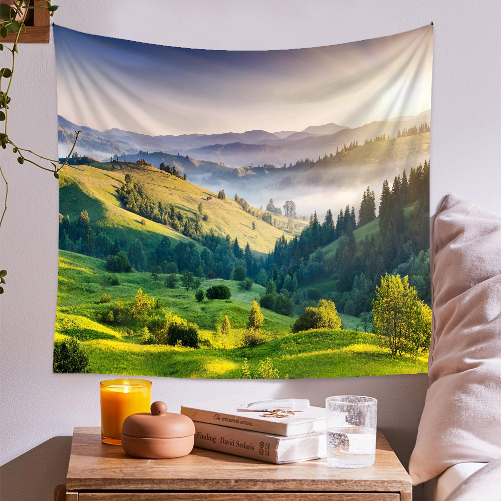 Bohemian Scenery Painting Wall Decoration Cloth Tapestry Wholesale Nihaojewelry display picture 6