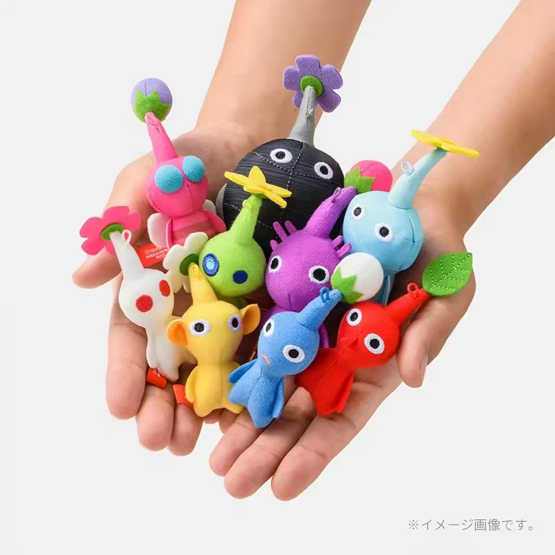 Cross-Border New Pikmin Plush Toys Pikmin Dolls Game Peripheral Toys and Keychains