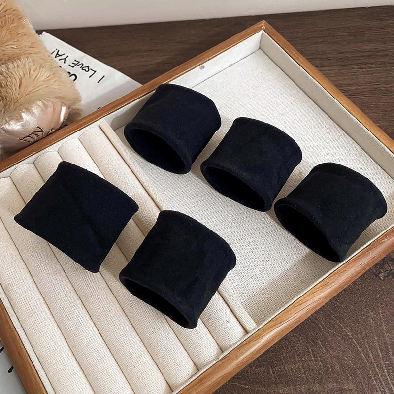 Simple cabello coreano máscara sin costuras anillo de cabello para mujeres adultas 2025 nuevo cabello de cabeza de alta elasticidad cabello duradero