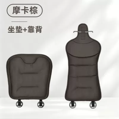 Seat cushion, seat cover – Car Seat Cushions, Waist Cushions - 2016-perforated-front-seat-backrest-mocha-brown-1-set