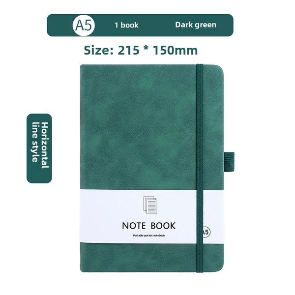 A5 dark green