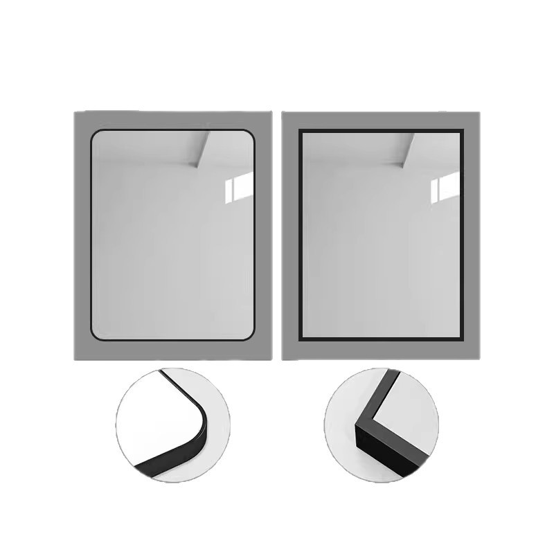 Espejo de baño transfronterizo sin agujeros pegado espejo de maquillaje inodoro inodoro lavabo tocador baño colgante baño de pared