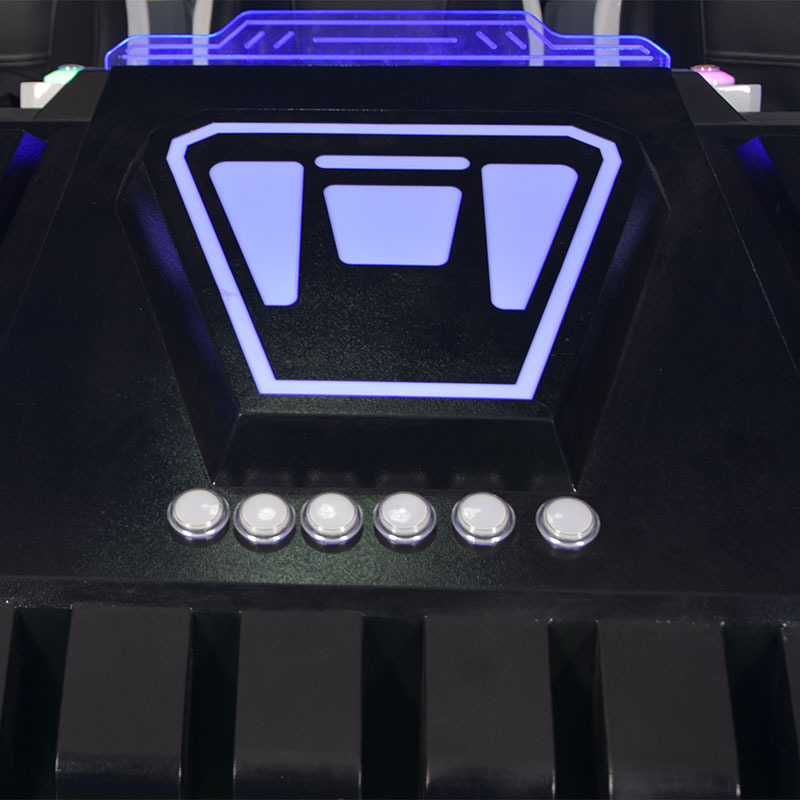 Vr simulación inmersiva somatosensorial multijugador vr campo de batalla simulación comercial a gran escala divulgación científica entretenimiento equipo de ocio guerra oscura