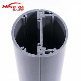 pvc高光亮面塑料管 pvc塑胶管材型材 pvc塑料挤出套管