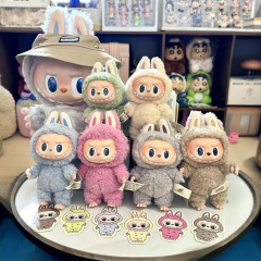 クロスボーダー高品質 l Labubu 第 1 世代と第 3 世代ペンダントぬいぐるみ人形卸売おもちゃマカロン卸売