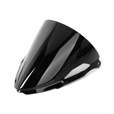 windshield motorcycle modification – Motosiklet ləvazimatları və aksesuarları - kawasaki-ninja-zx-6r-2024-front-windshield-black-with-air-guide-hole