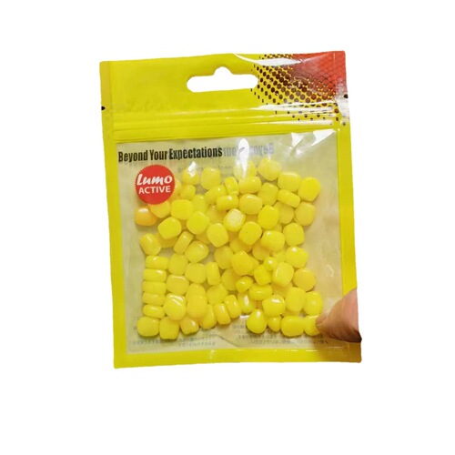 Bait road simulation flavor floating soft rubber corn grain fake lure soft corn grain general freshwater universal stage fishing heat simulation
