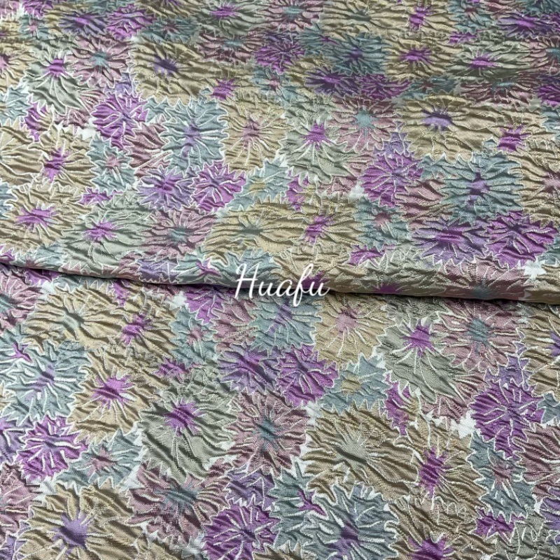 2024年厂家直销万紫千红新中式女装提花面料