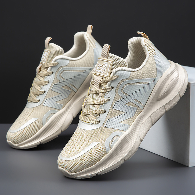 Couple's Paul Sisway Mesh Breathable sneaker Spring New Soft Bottom Comfortable Lightweight Factory Straight Hair