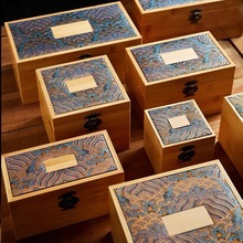 茶杯建盞紫砂茶壺蜂蜜禮品包裝空盒子高檔竹質禮物盒定制定做木盒