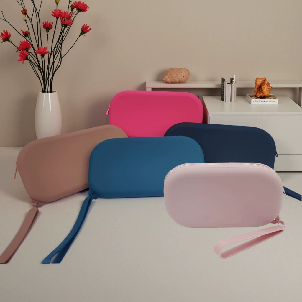 Новый овальный кошелек для монет, сумка для хранения ключей для мобильного телефона, большая вместительная дорожная косметичка, портативный клатч