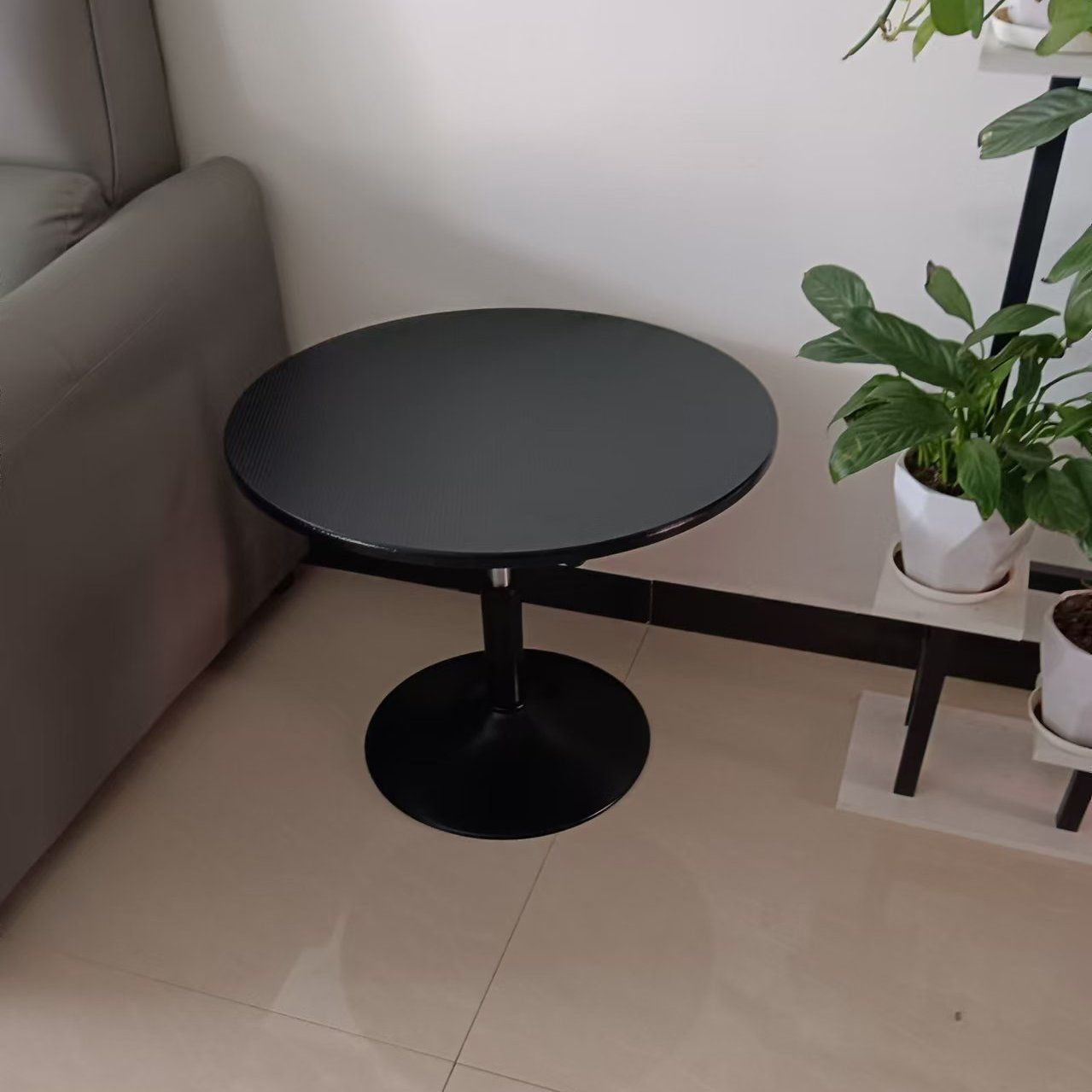 60 modelos de disco de 34 - 46cm en el rango de elevación de la mesa negra redonda