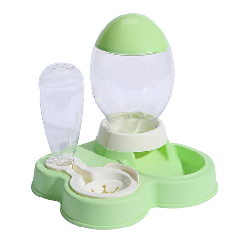 Cat automatic feeder and water dispenser large capacity cat bowl integrated pet bowl non-wet mouth dog water feeder wholesale