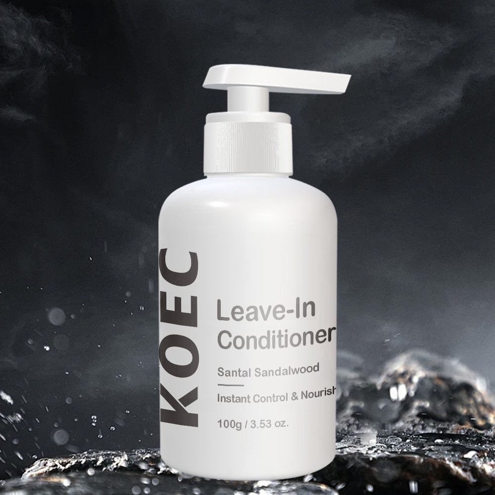 KOEC Cross-border leave-in conditioner to relieve dry and frizzy quick-drying hair care cream Leave-in Conditioner