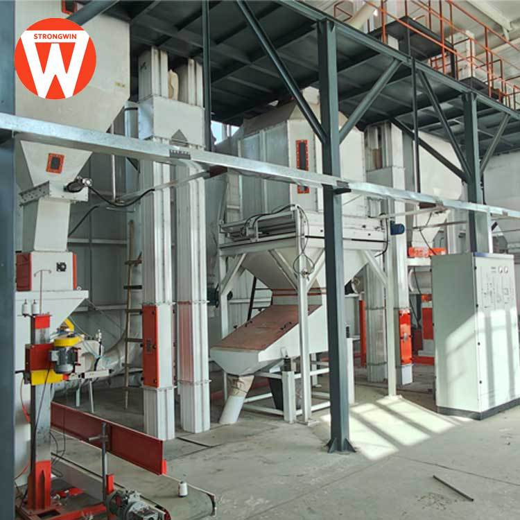 强福生产420型草颗粒饲料线项目