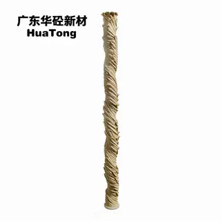 玻璃钢预制水泥立柱仿砂岩GRC装饰柱户外园林花架混凝土立柱定做