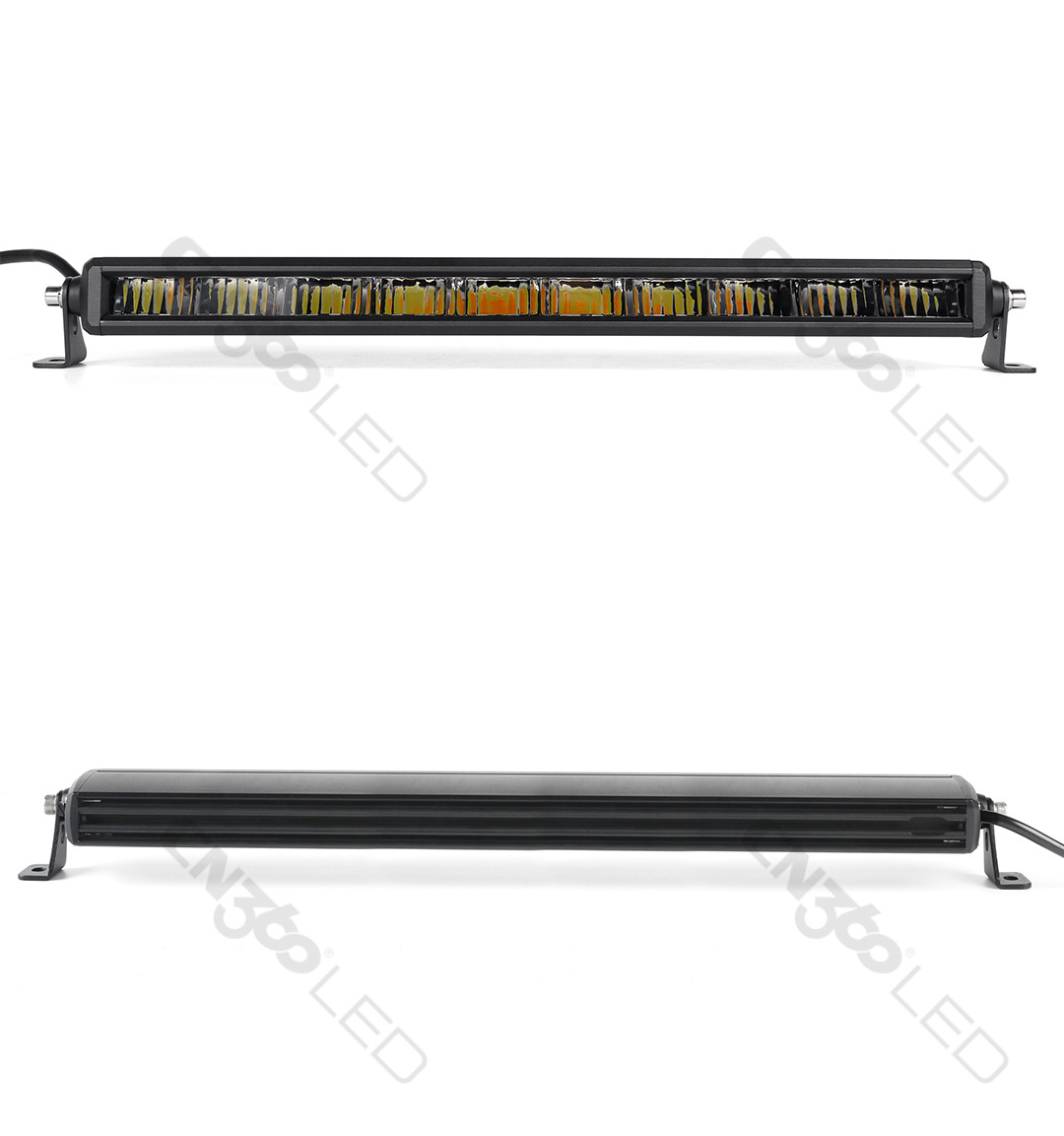 Cn360 54 Models of Dual-Color Led Work Lights, Near Yellow and Far White, High Power, Can Be Installed in the Grille, Popular Export Product