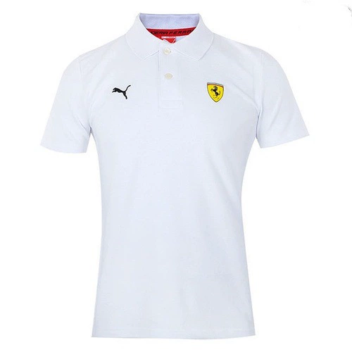 Ferrari, гоночная машина, polo, спортивная футболка с коротким рукавом, коллекция 2023