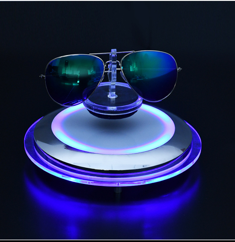 Magnetic Levitation Display Stand For Figurines, Jewelry, Creative Magnetic Levitation Trays, And Luminous Display Racks_maomaolike.com