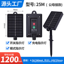 太阳能板LED圣诞节日彩灯串皮线铜线灯G40G50球泡灯流星雨控制器