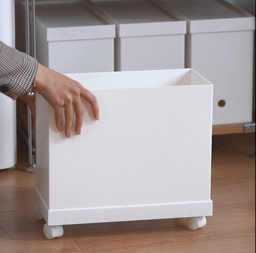 Japanese document book storage box household miscellaneous snack storage box thickened kitchen cabinet finishing storage box