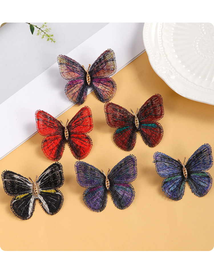 Brooches Classification Retro Classic Style Pin Butterfly Zinc Alloy Plating Women's Brooches