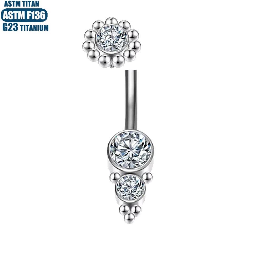 Silver pointed spike labret stud material detail