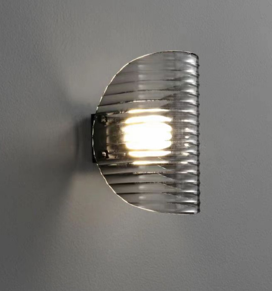 2024 nuevo estilo italiano minimalista lámpara de sala de estar moderna atmósfera negra vidrio redondo minimalista lámpara de dormitorio comedor