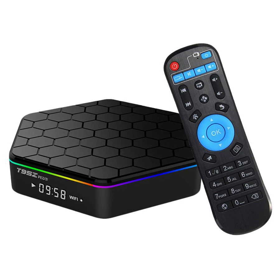 T95Z Plus сетевая приставка 6K H618 Android TV‑box, сетевой мультимедийный плеер 8K