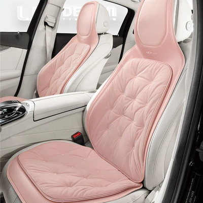 Car seat cushion winter Universal seat cover - taoyao-powder-one-piece-double-seat-34constant-temperaturespace-velvet-80-velvet-content600-fluffiness-universal