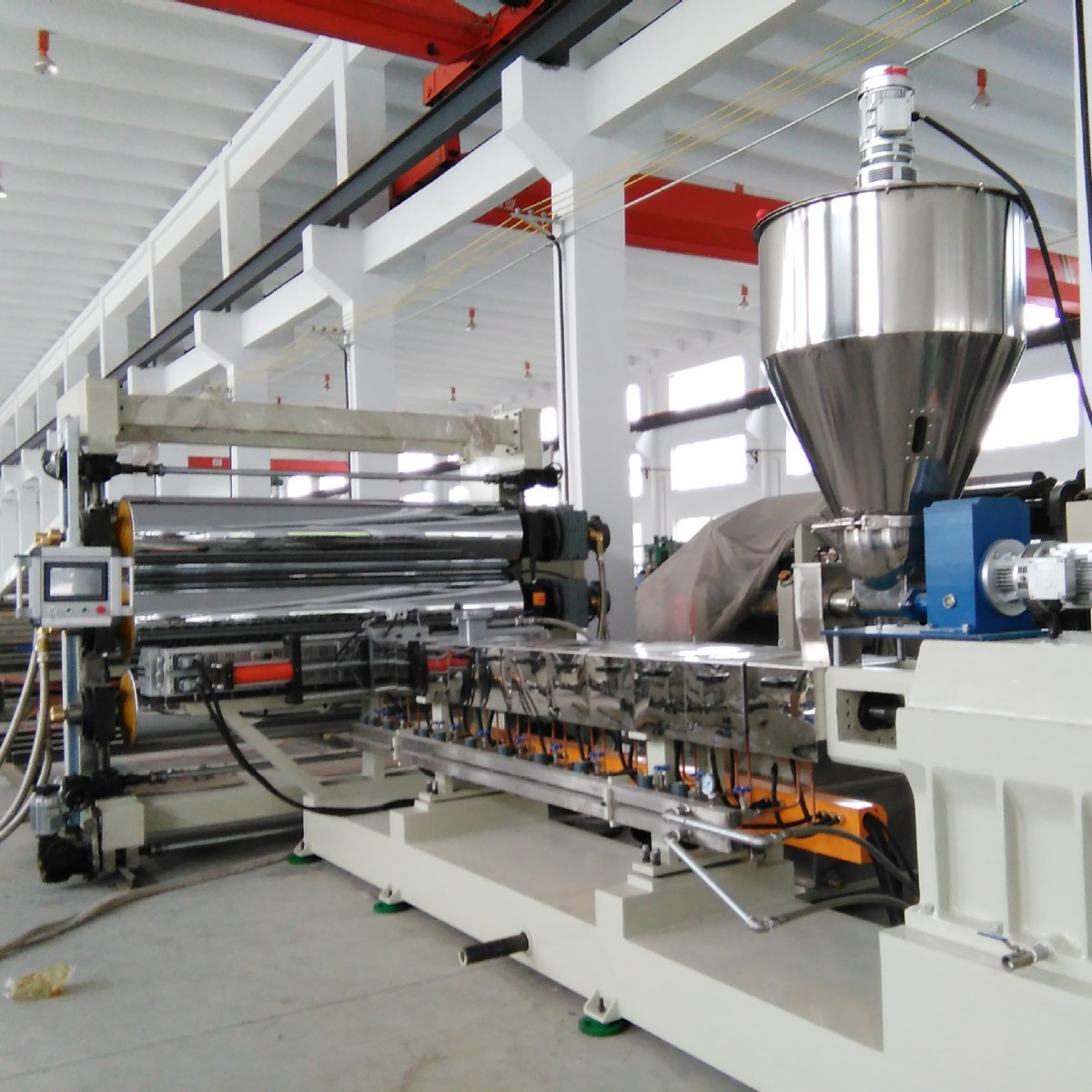 片材挤出机_塑料片材挤出机_EVA片材挤出机设备