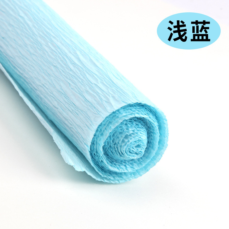 縁取り紙カラー厚手シワ紙手作り花制作材料紙diyシワ紙バラ手作り折り紙|undefined