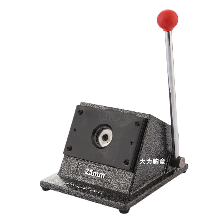 Round badges and badges desktop full metal manual paper cutter round cutter round cutter PVC paper cutting machine
