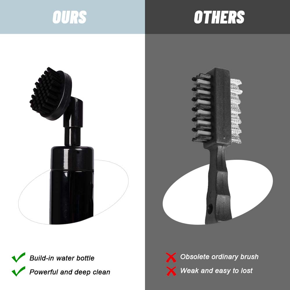 Cepillo de limpieza de golf, limpiador de hervidor de agua, cepillo de cabeza de bola de limpieza, cepillo de agua de rociado, cepillo de limpieza de palos de golf