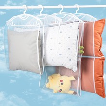 晒枕头神器网袋晒枕架多功能室外防风枕头晾晒网收纳网兜挂袋家用