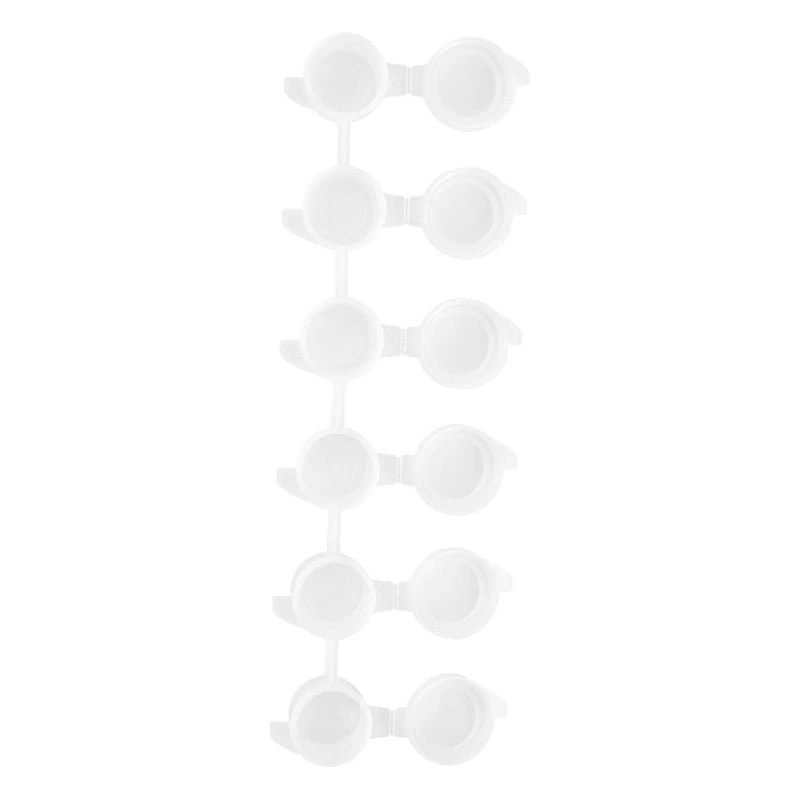 Оптовая Продажа с фабрики 3 мл 6 шестизвеньевой пигмент пустая коробка окрашена гипс граффити коробка для краски DIY ручная роспись