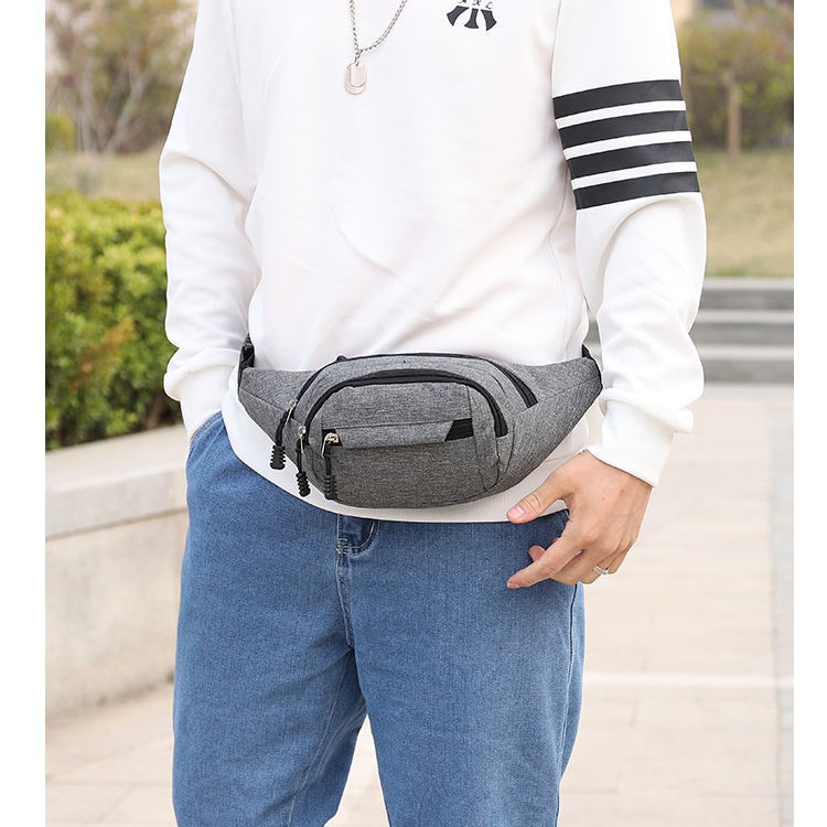 2021 nuevos hombres tácticos de tela Oxford crossbody bolsa de pecho bolsa de mensajero transfronterizo bolsa de cintura deportiva para correr al aire libre para mujeres