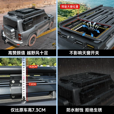 Roof rack — Platform Side Tent Backpack