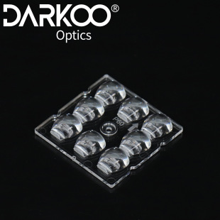 Darco Optical Lens 59.8*59.8*8.07mm Lens Pc Anti-Uv High-Transparency Outdoor Street Light Lens Module