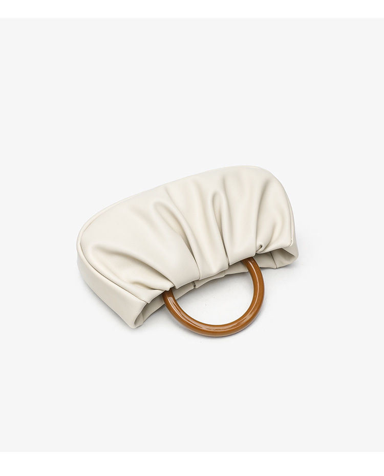 198g Weight Polyester Lining Material Magnetic Buckle Closure Type Top Handle Strap Type Evening Bag Bags Type Casual, Party, Shopping Occasion Pu Leather Material Solid Color Pattern All Seasons Season Women's Gender Elegant Style Cloud Shape Shape Gold Silver Green Pu Leather Solid Color Cloud Shape Evening Bags 3